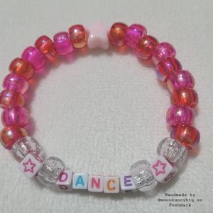 Handmade bracelet "dance" 💃🏻 beaded kandi